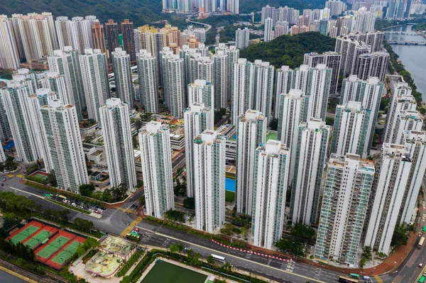 Sha Tin Hong Kong Maggio 2019 Vista Dall Alto Della — Foto Stock