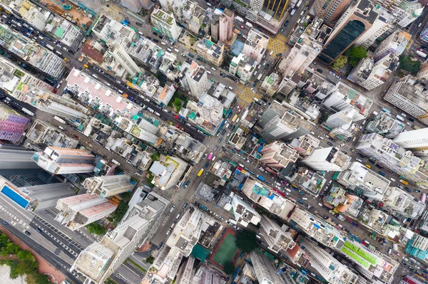 Mong Kok Hong Kong May 2019 Drone Fly Hong Kong — Stock fotografie