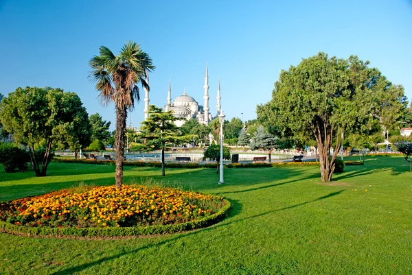 Голубая Мечеть Sulahmet Camii Istanbul — стоковое фото