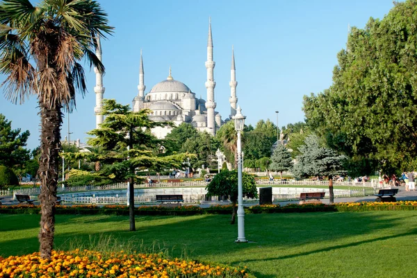Mosquée Bleue Sultan Ahmet Camii Istanbul — Photo