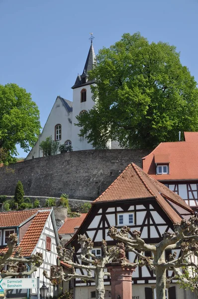 Vue Panoramique Vieille Église — Photo