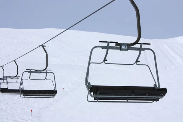 Chairlift Ski Resorts Austria — Stock Photo, Image