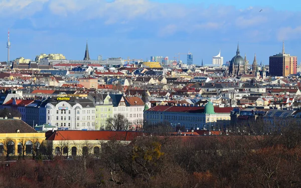 Wien Blick Auf Die Stadt — Stockfoto