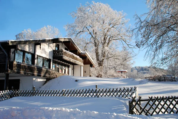 Snow Bad Harzburg — Stock Photo, Image