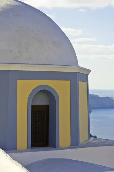 Vistas Santorini Grecia —  Fotos de Stock