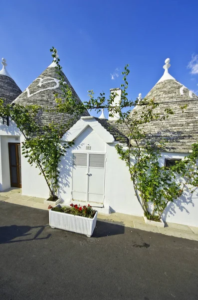 Alberobello City Trulli Houses — Stock Photo, Image