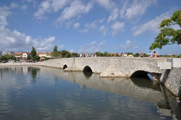 Bridge Nin Croatia — Stock Photo, Image