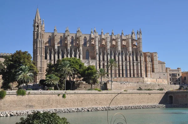 Cattedrale Palma Maiorca — Foto Stock