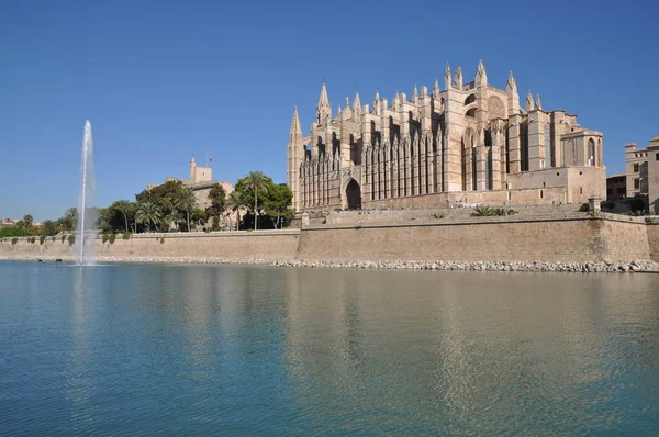 Katedrála Palmě Mallorca — Stock fotografie