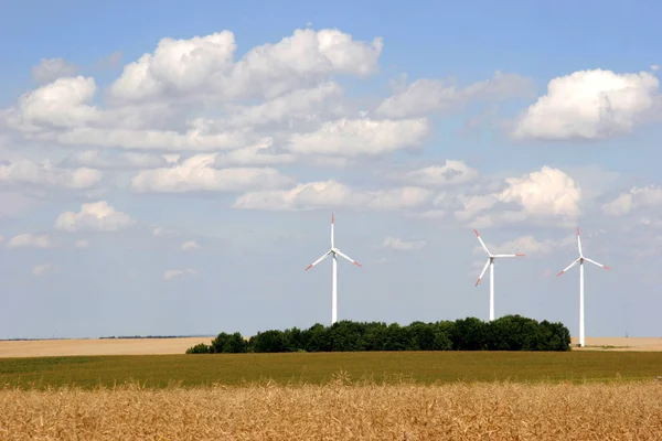 Wind Turbines Alternative Wind Energy — Stock Photo, Image