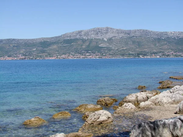 Split Chorwacji Góry Wybrzeża — Zdjęcie stockowe
