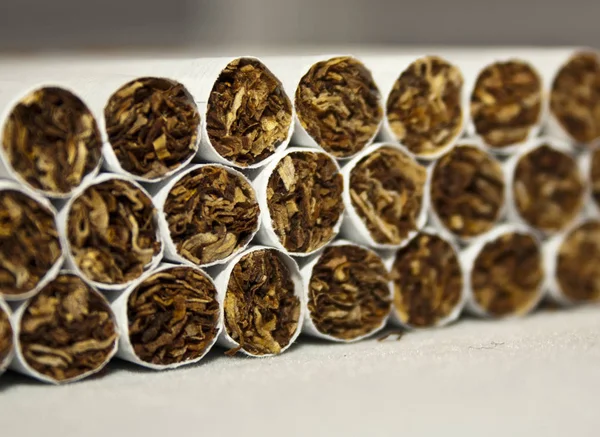 Cigarros Topo Tabaco — Fotografia de Stock
