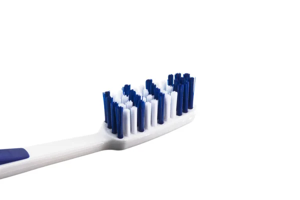 Conventional Blue Toothbrush Daily Dental Care — Stock Photo, Image