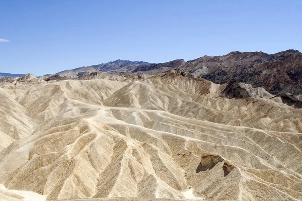 Ponto Zabriskie Parque Nacional Vale Morte Califórnia — Fotografia de Stock