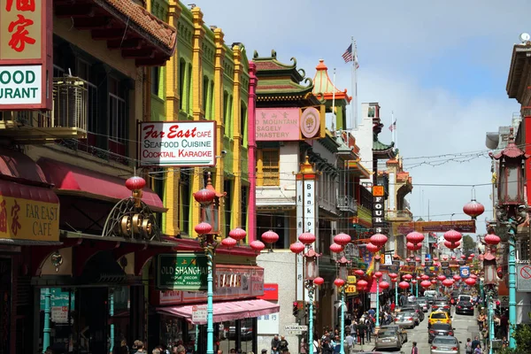 Colorous Chinatown San Francisco — стокове фото