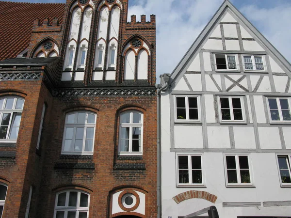 Vecchie Case Wismar — Foto Stock