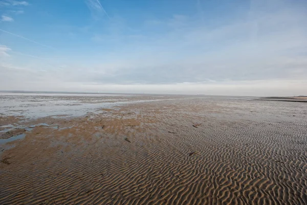 Imagem Mostra Wattenmeer Mar Norte — Fotografia de Stock