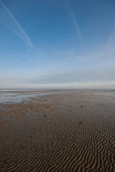 Foto Toont Waddenzee Noordzee — Stockfoto