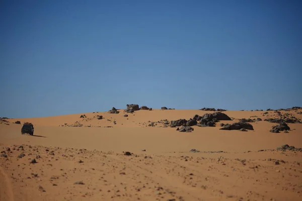 Vista Panoramica Delle Dune Focus Selettivo — Foto Stock