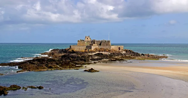 Fort Nationale Vicino Saint Malo — Foto Stock