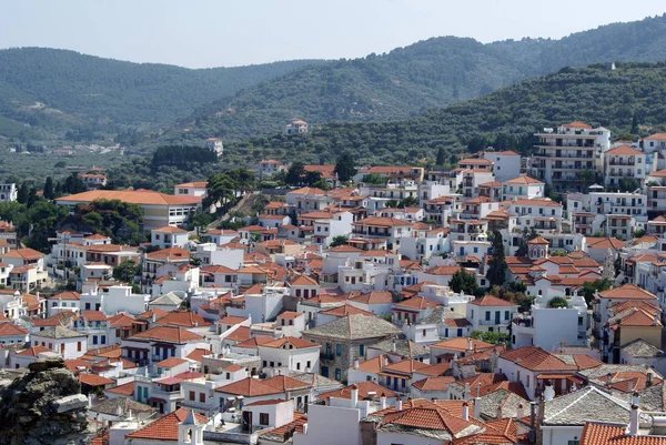 Skopelos 街の景色 — ストック写真