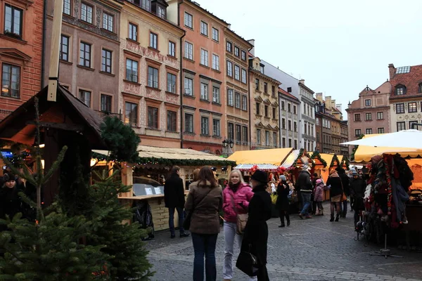 Warszawa Jest Stolicą Największym Miastem Polski — Zdjęcie stockowe