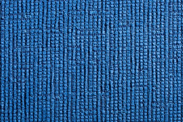 Textura Tecido Azul Qualitativo Fundo Abstrato Fechar — Fotografia de Stock