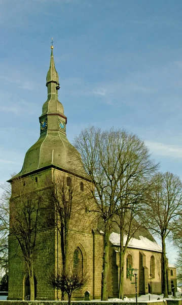 Vacker Utsikt Över Gamla Kyrkan — Stockfoto