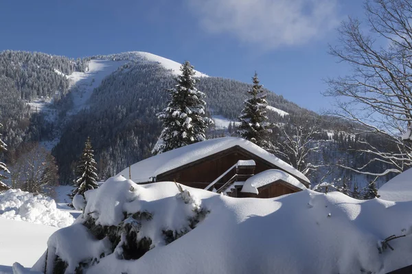 Vista Sulle Splendide Montagne Delle Alpi — Foto Stock