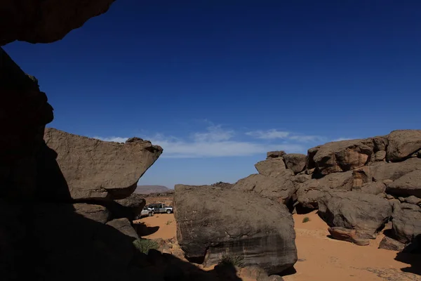 Malerischer Blick Auf Die Natur Der Sahara — Stockfoto