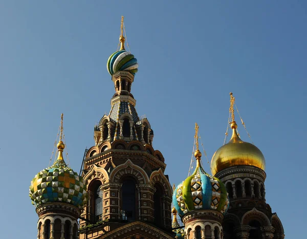 Krevní Kostel Petrohradě — Stock fotografie