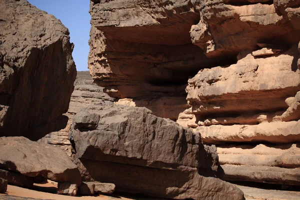 Malerischer Blick Auf Die Natur Der Sahara — Stockfoto