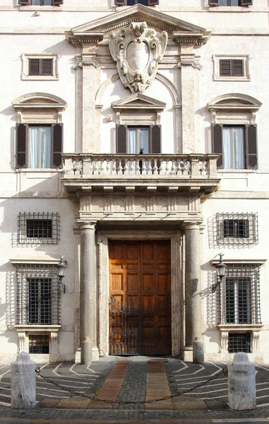 Portal Vinge Palazzo Borghese Krom — Stockfoto