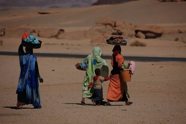 Landschappelijk Uitzicht Natuur Sahara Woestijn — Stockfoto