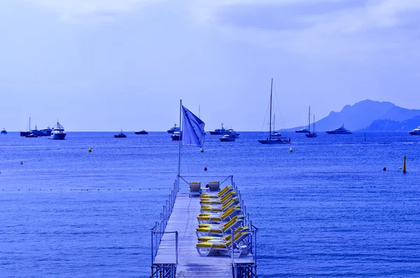 Vista Una Hermosa Costa Del Mar — Foto de Stock