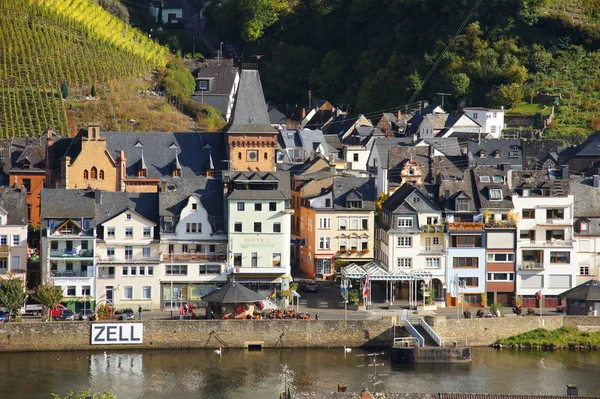 Stad Zell Mosel — Stockfoto