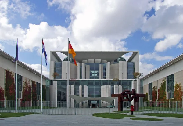 Cancillería Federal Berlin Alemán — Foto de Stock