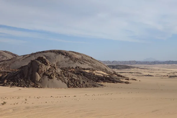 Vista Panorámica Naturaleza Desierto Del Sahara — Foto de Stock