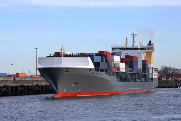 Navio Carga Transporte Marítimo Para Transporte — Fotografia de Stock