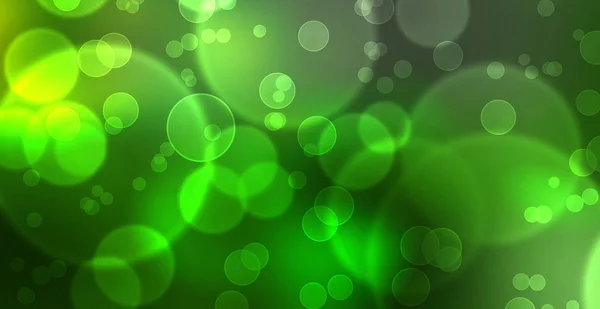Magischer Grüner Hintergrund Bokeh — Stockfoto