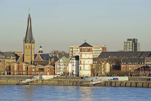 Vista Dusseldorf Alemania — Foto de Stock