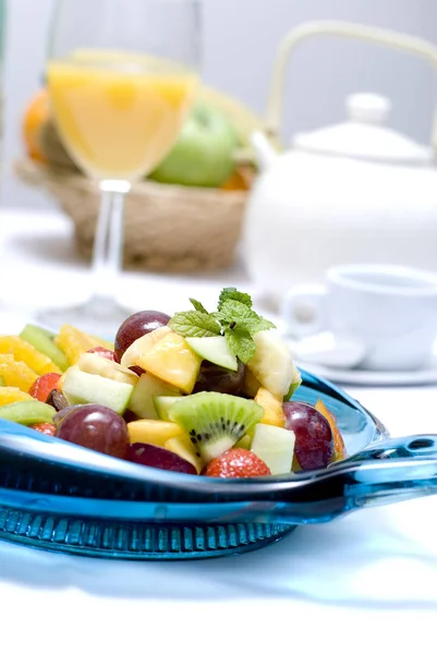 Nahaufnahme Von Frischem Leckerem Salat — Stockfoto