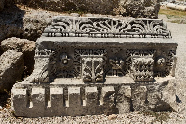 Starobylé Město Perge Blízkosti Antalya Krůty — Stock fotografie