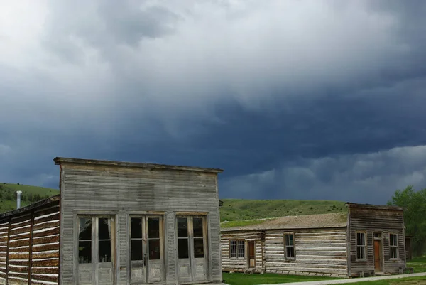 Tempestade Bannack Montana — Fotografia de Stock