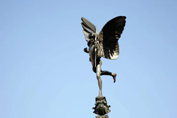 Eros Standbeeld Picadilly Circus — Stockfoto