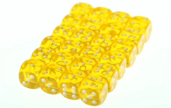Gelb Und Goldarmband Auf Weißem Hintergrund — Stockfoto