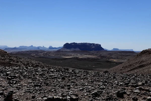 Het Hoggargebirige Sahara — Stockfoto