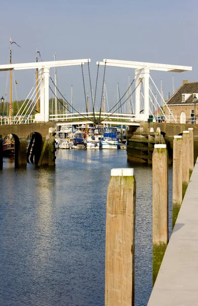 Drawbridge Zierikzee Zelanda Países Bajos — Foto de Stock