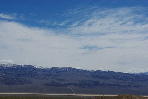 Weg Naar Dood Vallei Californië — Stockfoto