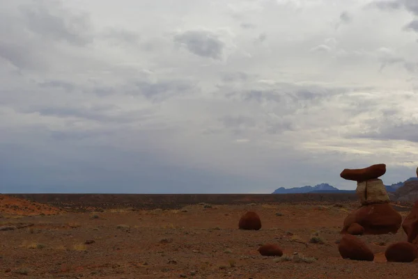 Osamělý Gnóm Malý Egypt Utah — Stock fotografie